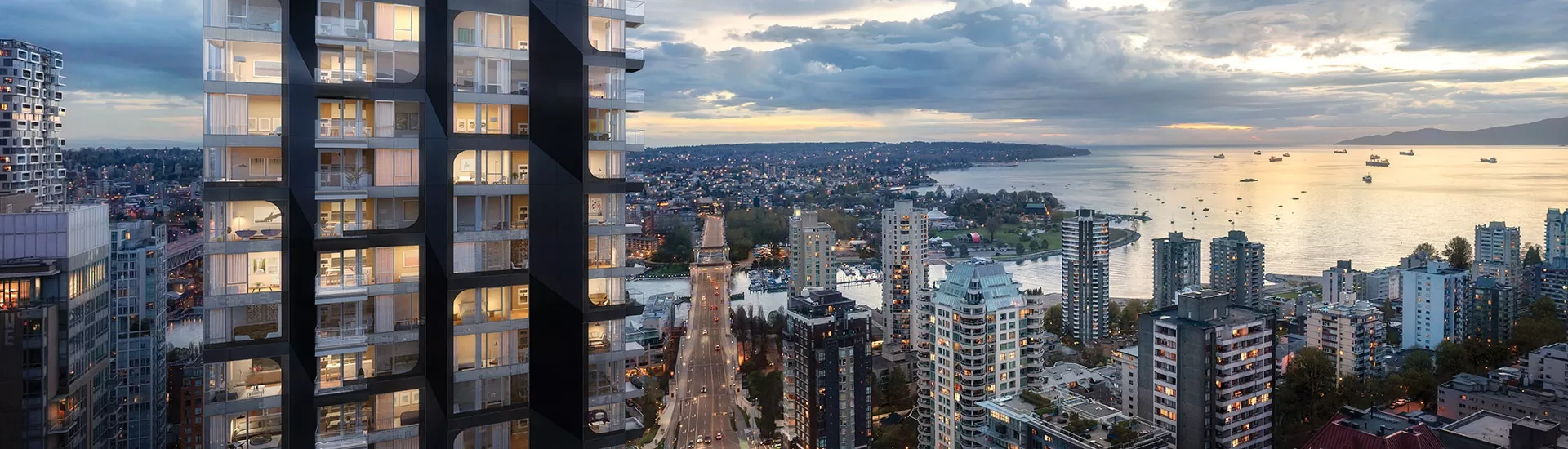 LARGE 2 Burrard Place by Reliance Properties and Jim Pattison Developments Hero Rendering