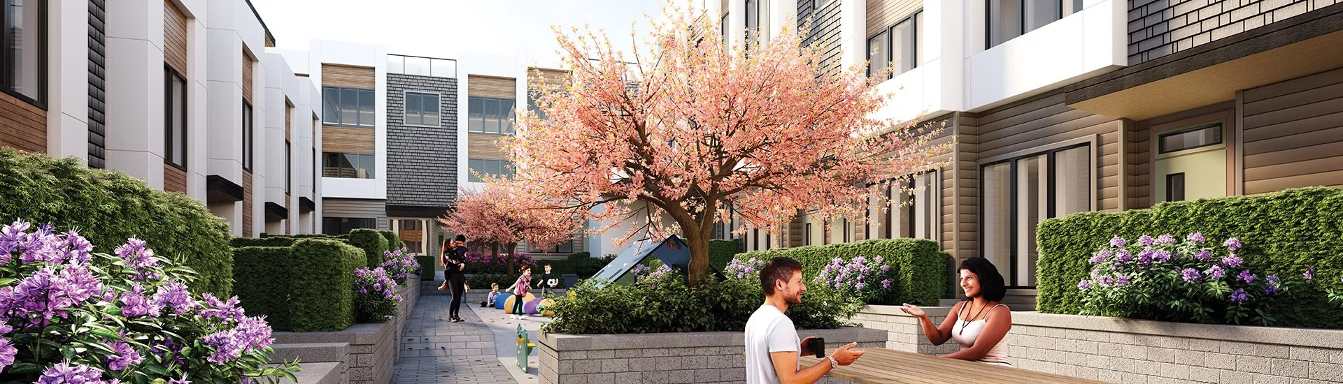 LARGE Avenue33 by Vertex Development Courtyard