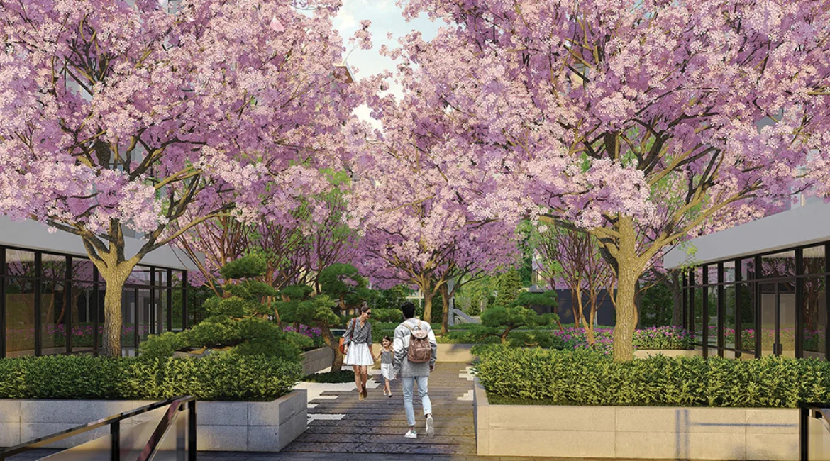 LARGE Kamilia by Kingdom Property and Everprosper Development Courtyard