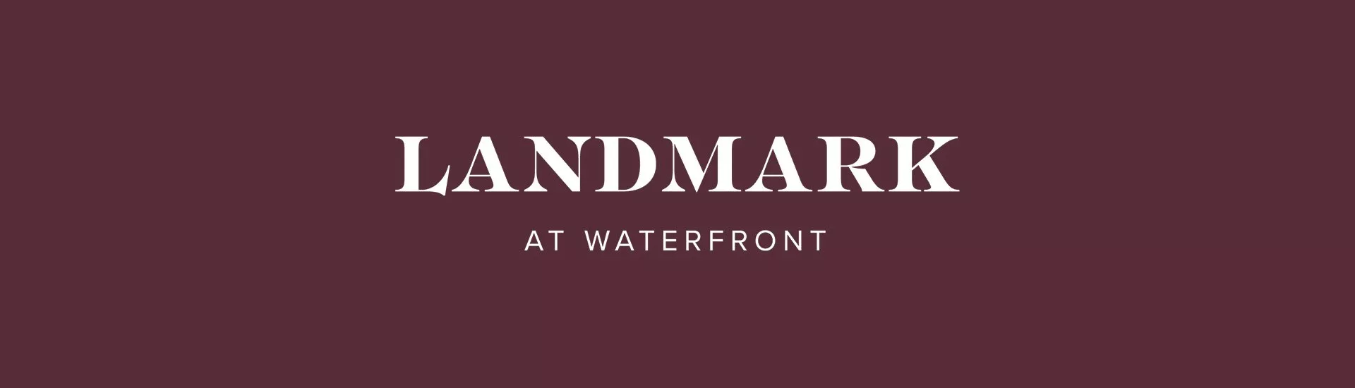 LARGE Landmark by Anthem Properties Logo