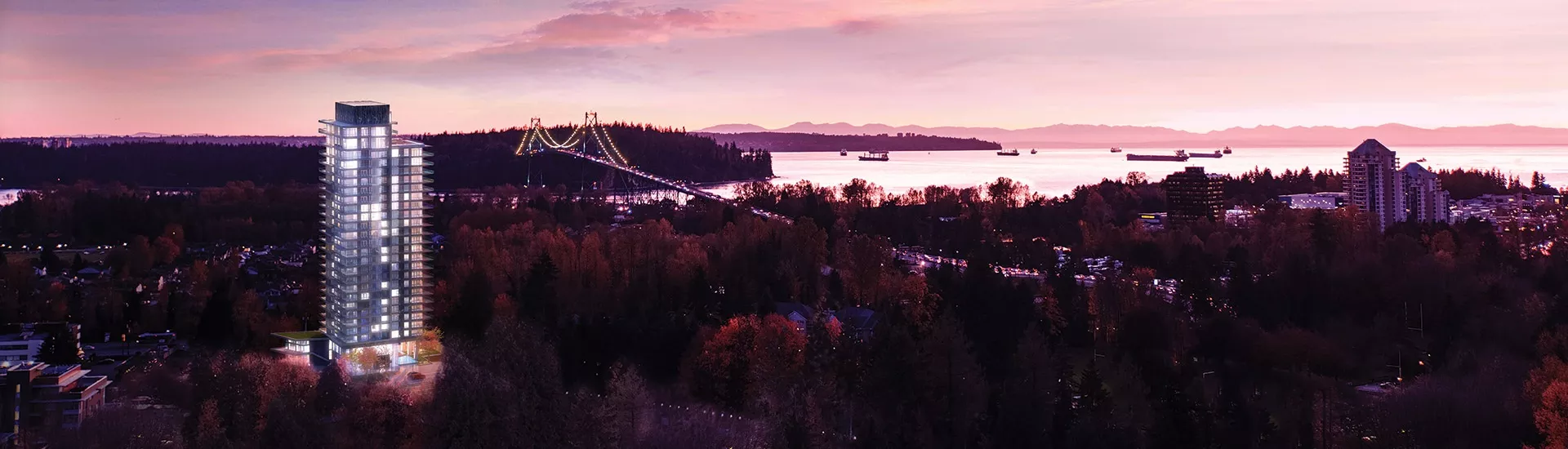 LARGE The Sentinel by Denna Homes Cityscape